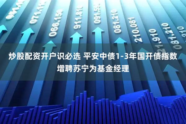 炒股配资开户识必选 平安中债1-3年国开债指数增聘苏宁为基金经理